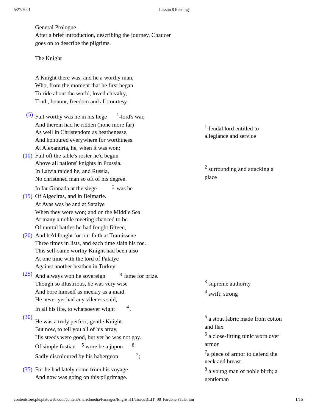 Honors English Literature- The Canterbury Tales (reading).pdf_do7xjmiy084_page1