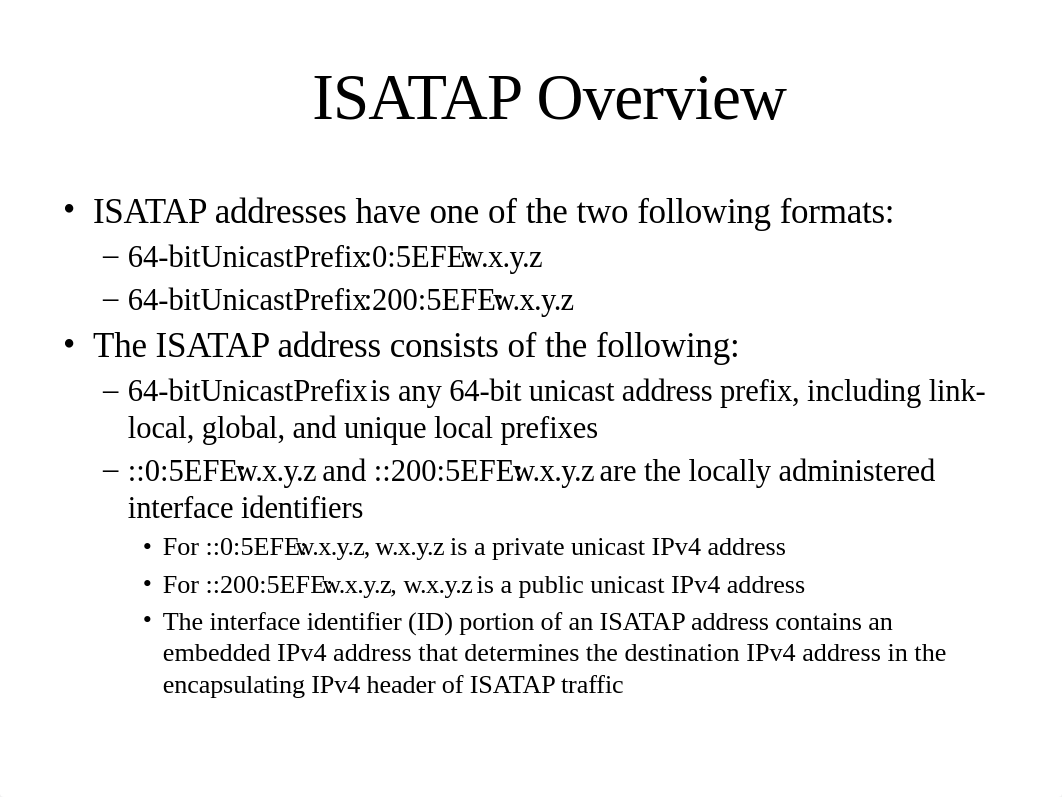 CIS 385 Ch10 Supplement - ISATAP, 6to4, and Teredo_do7zzy0myrk_page3