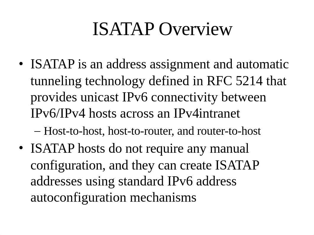 CIS 385 Ch10 Supplement - ISATAP, 6to4, and Teredo_do7zzy0myrk_page2