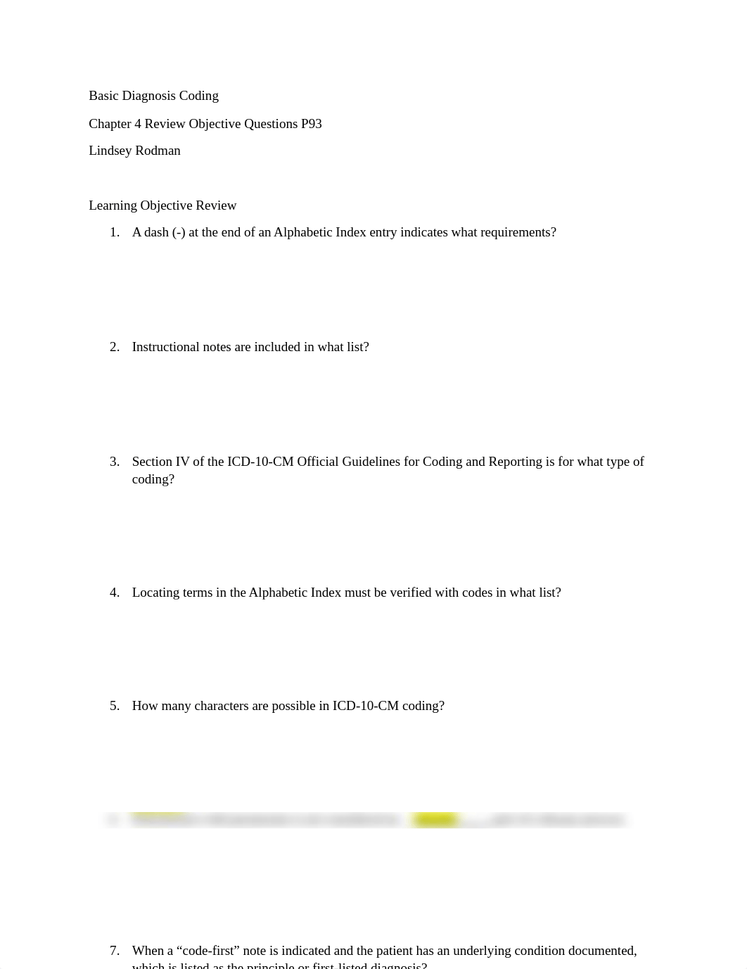 Basic Diagnosis Coding Chapter 4 Review.docx_do8ayt0xhyc_page1
