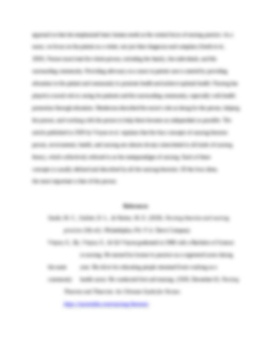 Henderson believed nurses have the responsibility to assess the needs of the individual patient.docx_do8y91h3gk7_page2