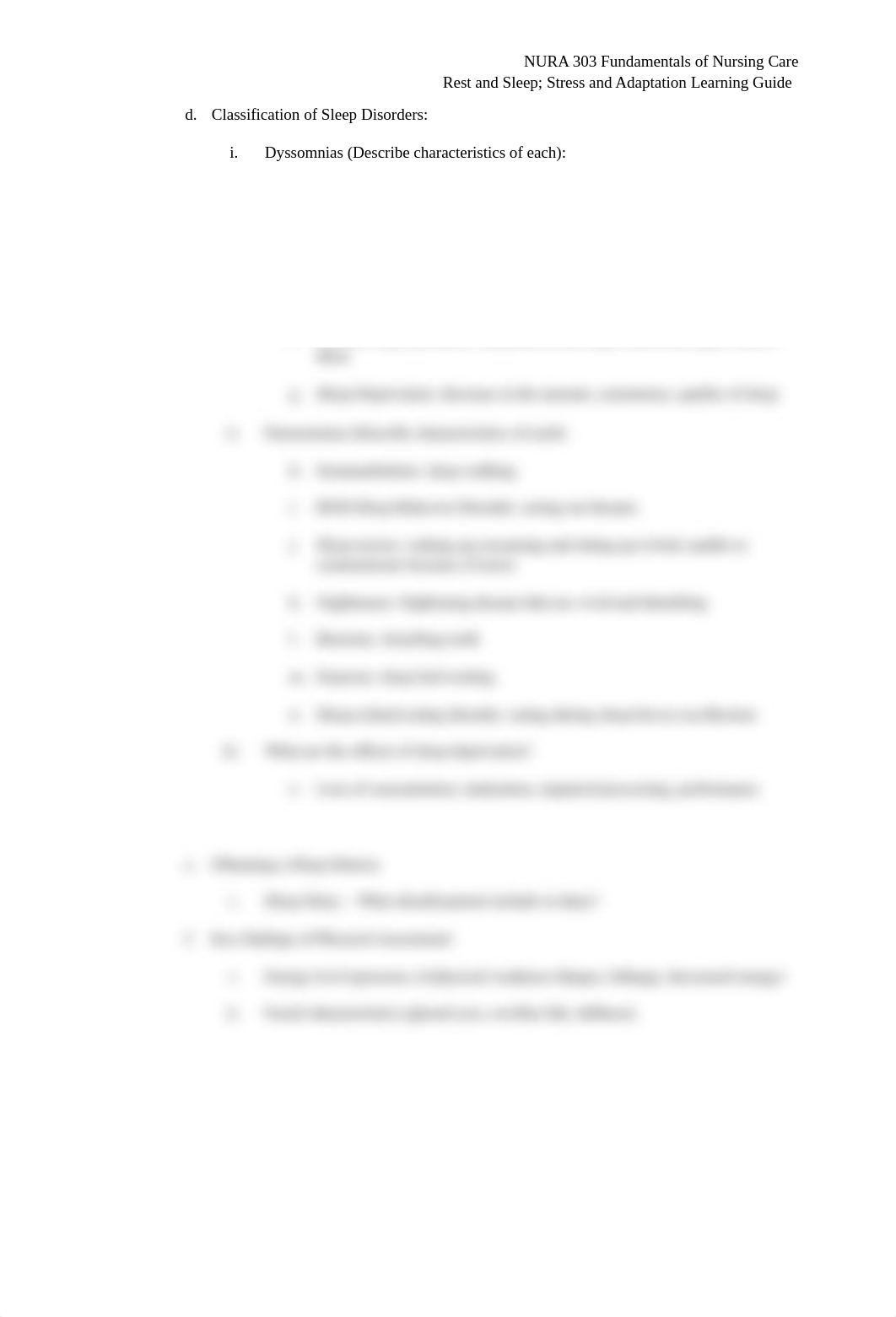 3-C. Rest and Sleep; Stress and Adaptation Study Guide.docx_do93rldvbem_page3