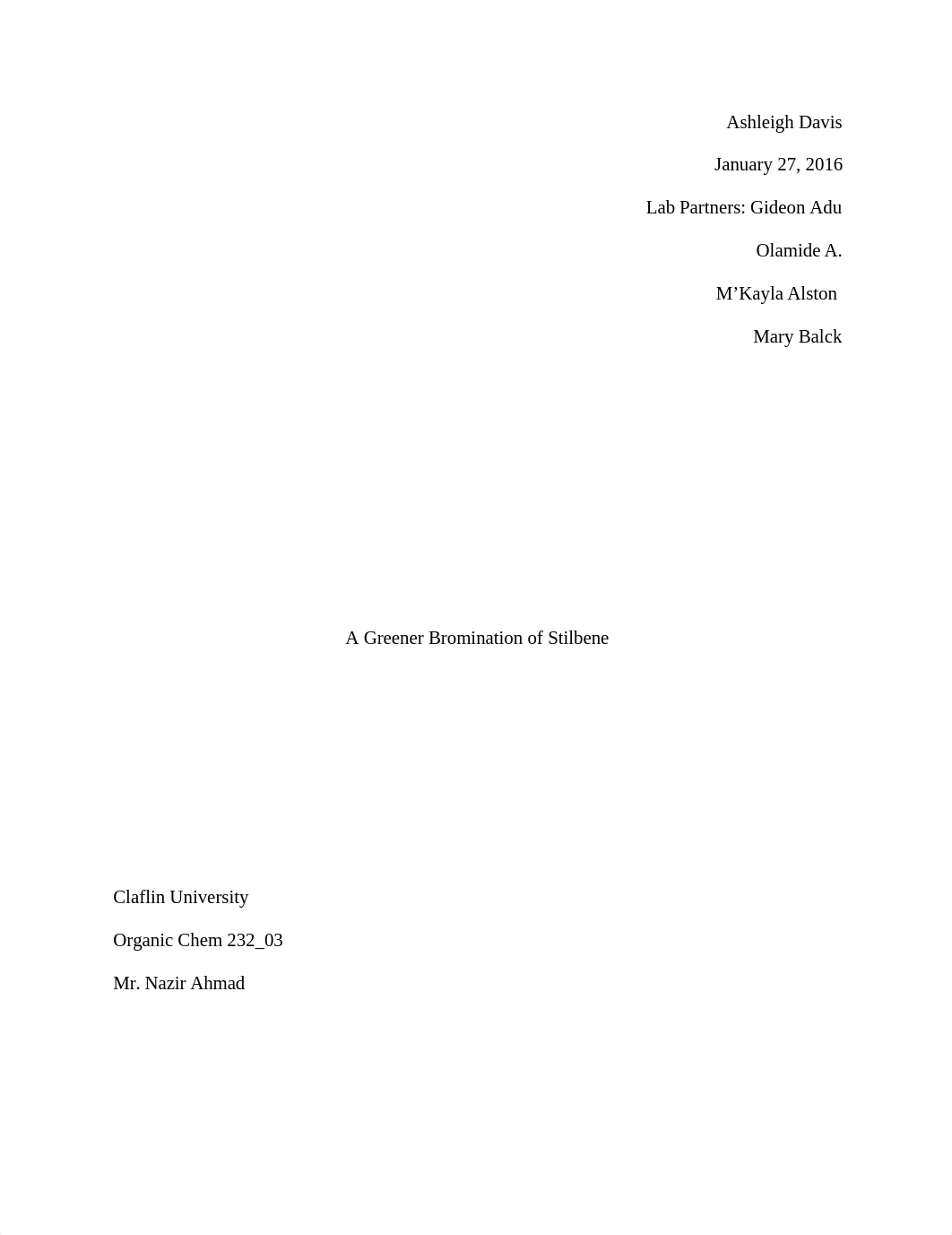 Greener Chemistry Lab Report 2_do9hy74p7ft_page1