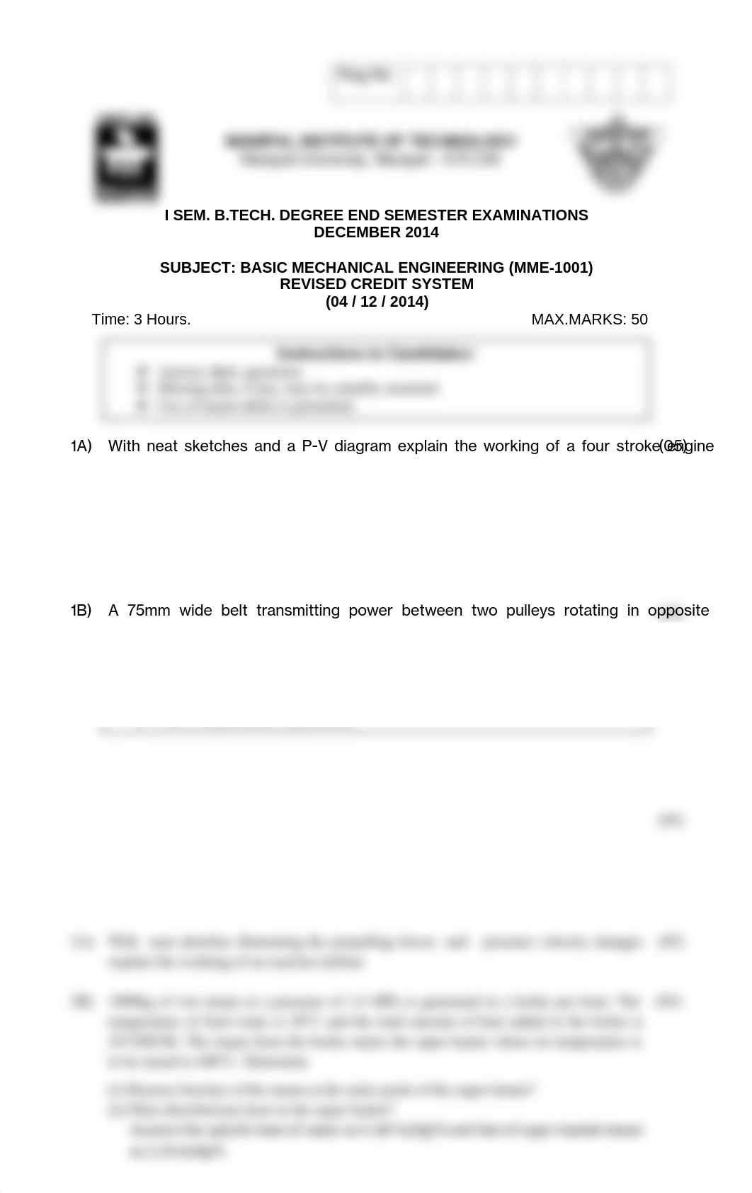 Basic Mechanical Engineering (MME 1001) RCS.pdf_do9ihhpcra1_page1