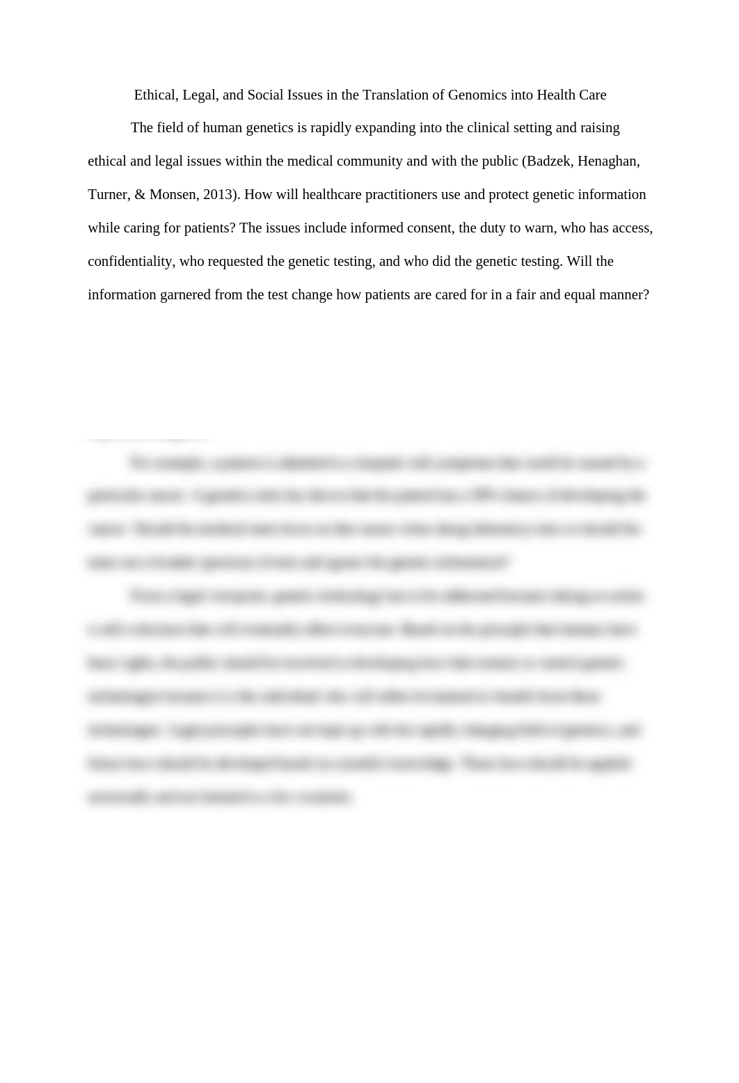 Ethical, Legal, and Social Issues in the Translation of Genomics into Health Care.docx_do9nlipixc3_page1