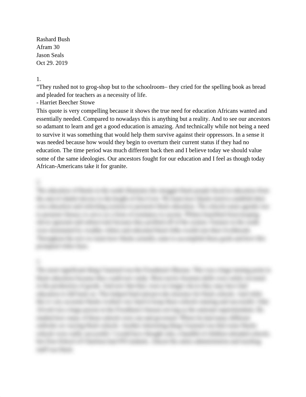 The Education of Blacks in the South Reflective Questions_do9rz08hgv0_page1