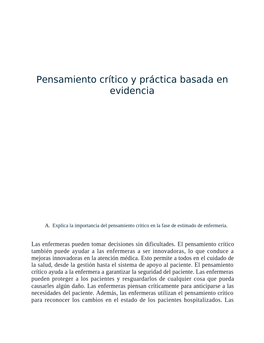 FORO 1.1 NURS 1300 Pensamiento crítico y práctica basada en evidencia.docx_do9zurtoi77_page1