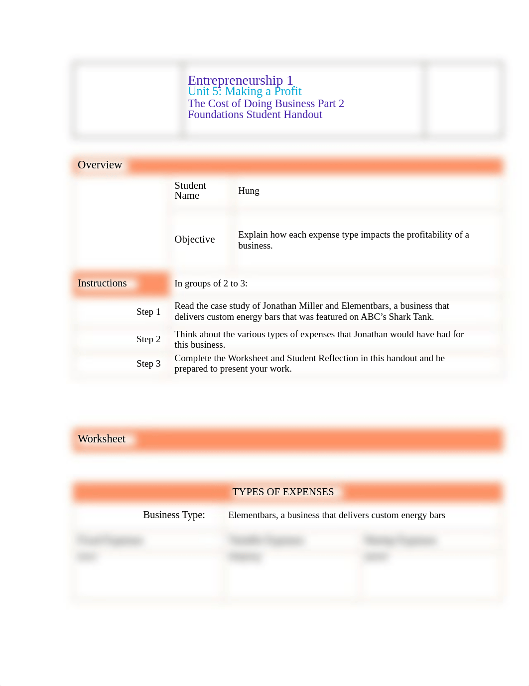 The Cost of Doing Business Foundations Pt 2 Student Handout.docx_doa7w16uf16_page1