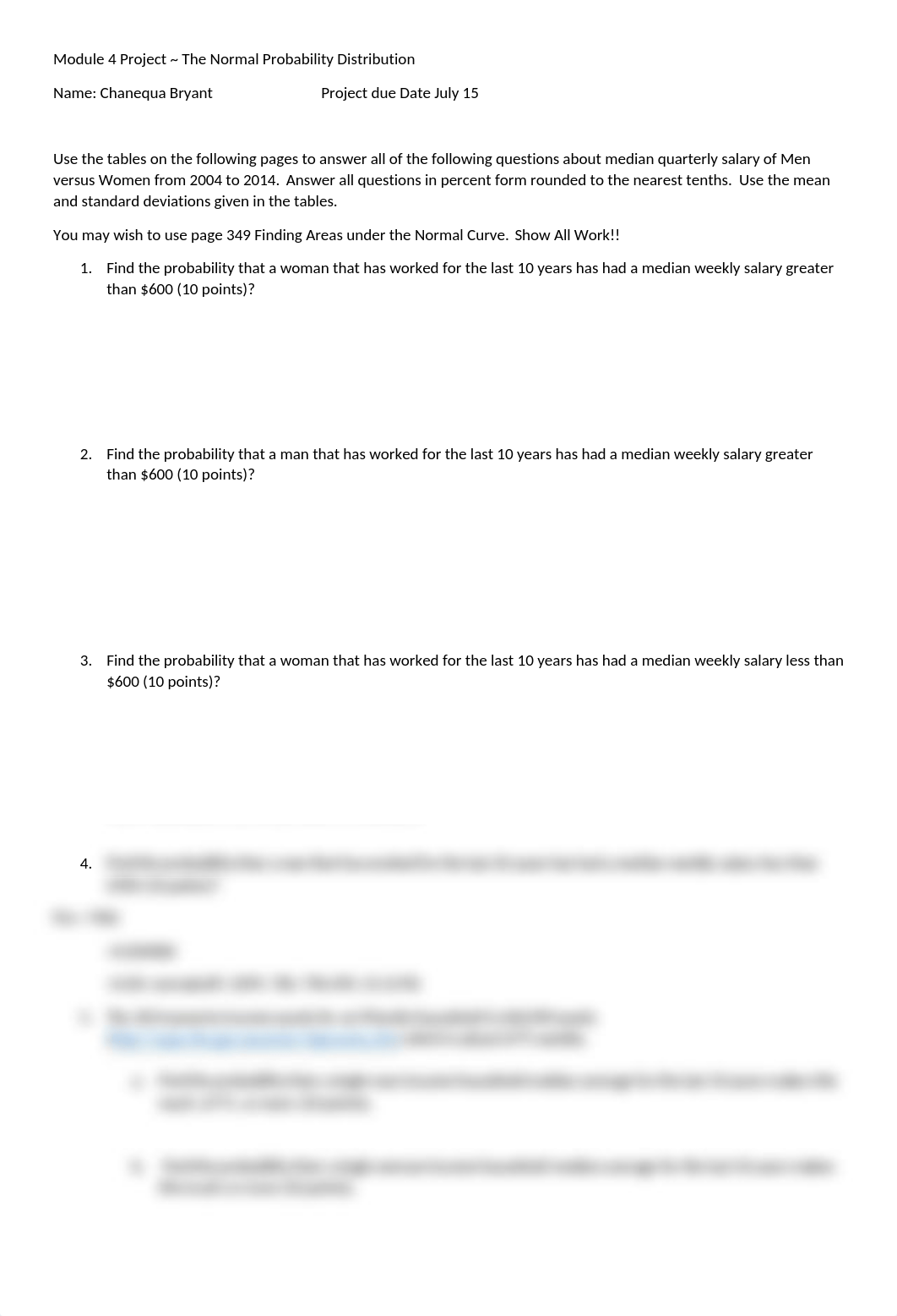 Module 4 Project The Normal Probability Distribution.docx_doae7kq36an_page1