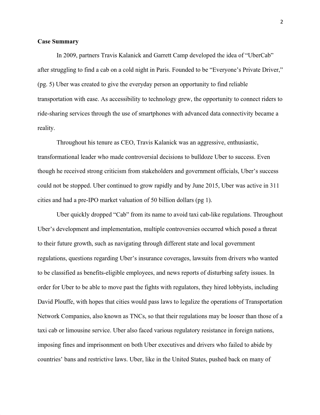 Case Study 2 Team 1 Uber and Stakeholders.pdf_doajc1kfv8t_page2