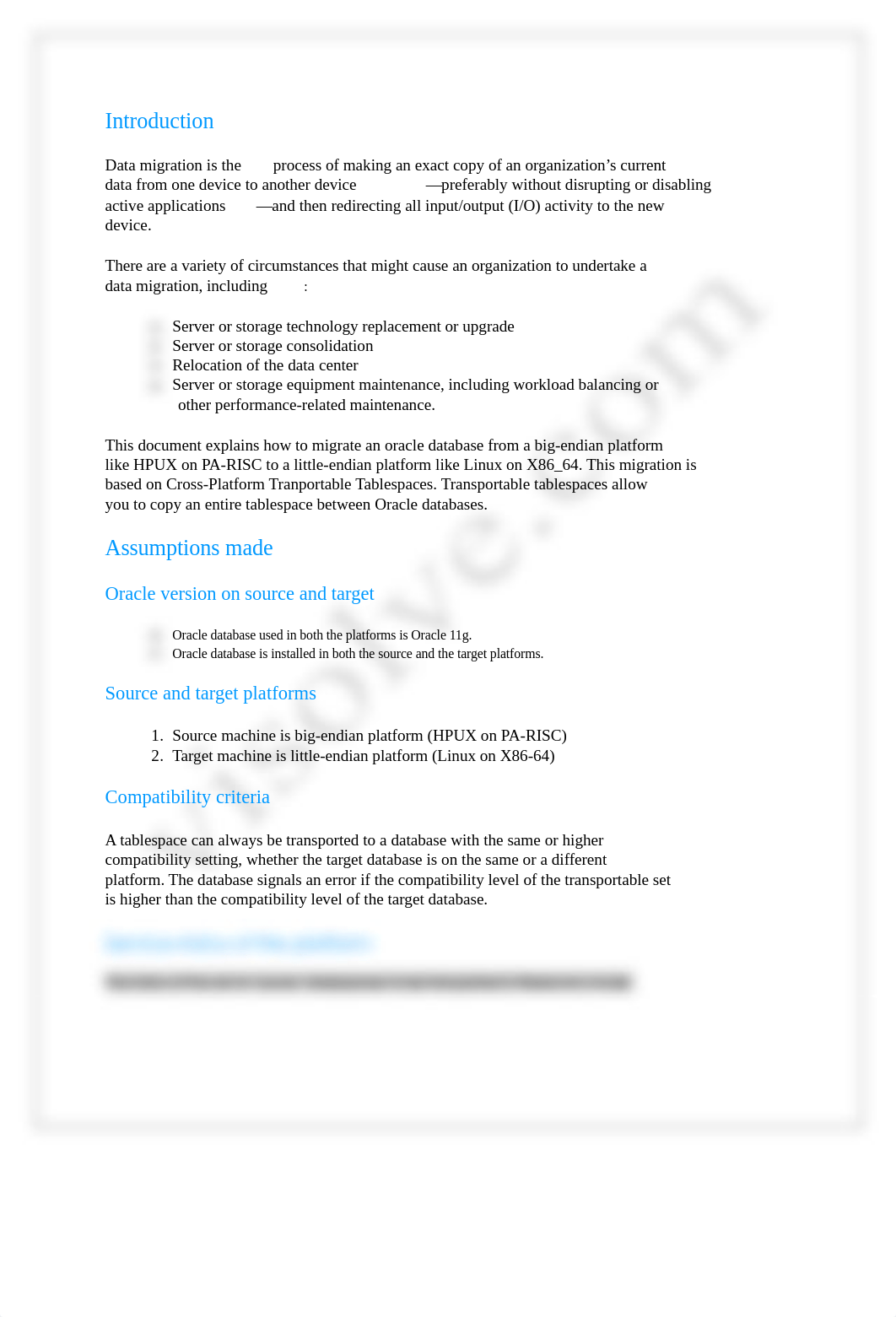 Cross Platform Transportable Tablespaces Migration in Oracle 11g_ViSolve Inc.pdf_doal16xje2i_page3