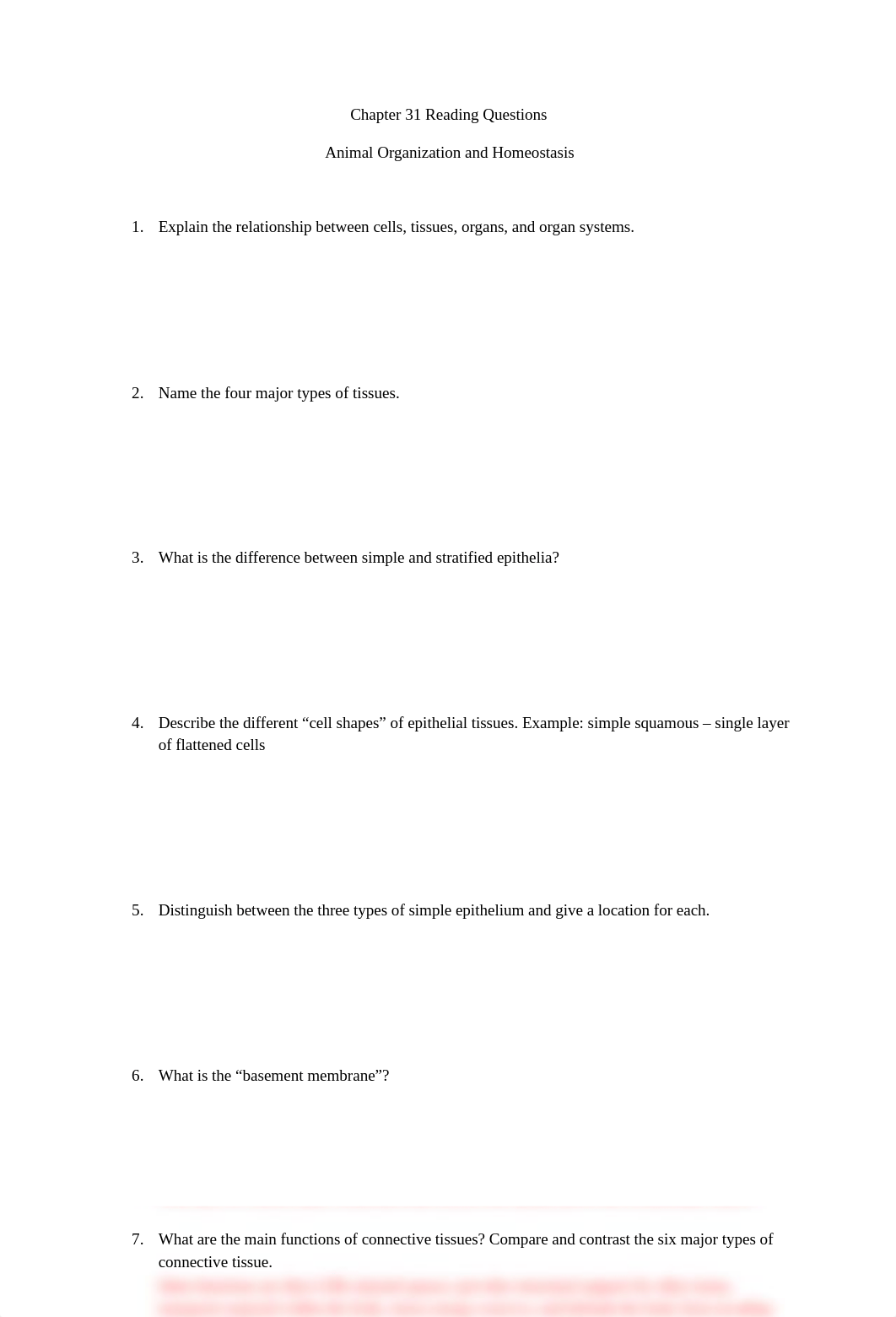 Chapter 31 Reading Questions_Organization and Homeostasis.doc_doaqyy0xo69_page1