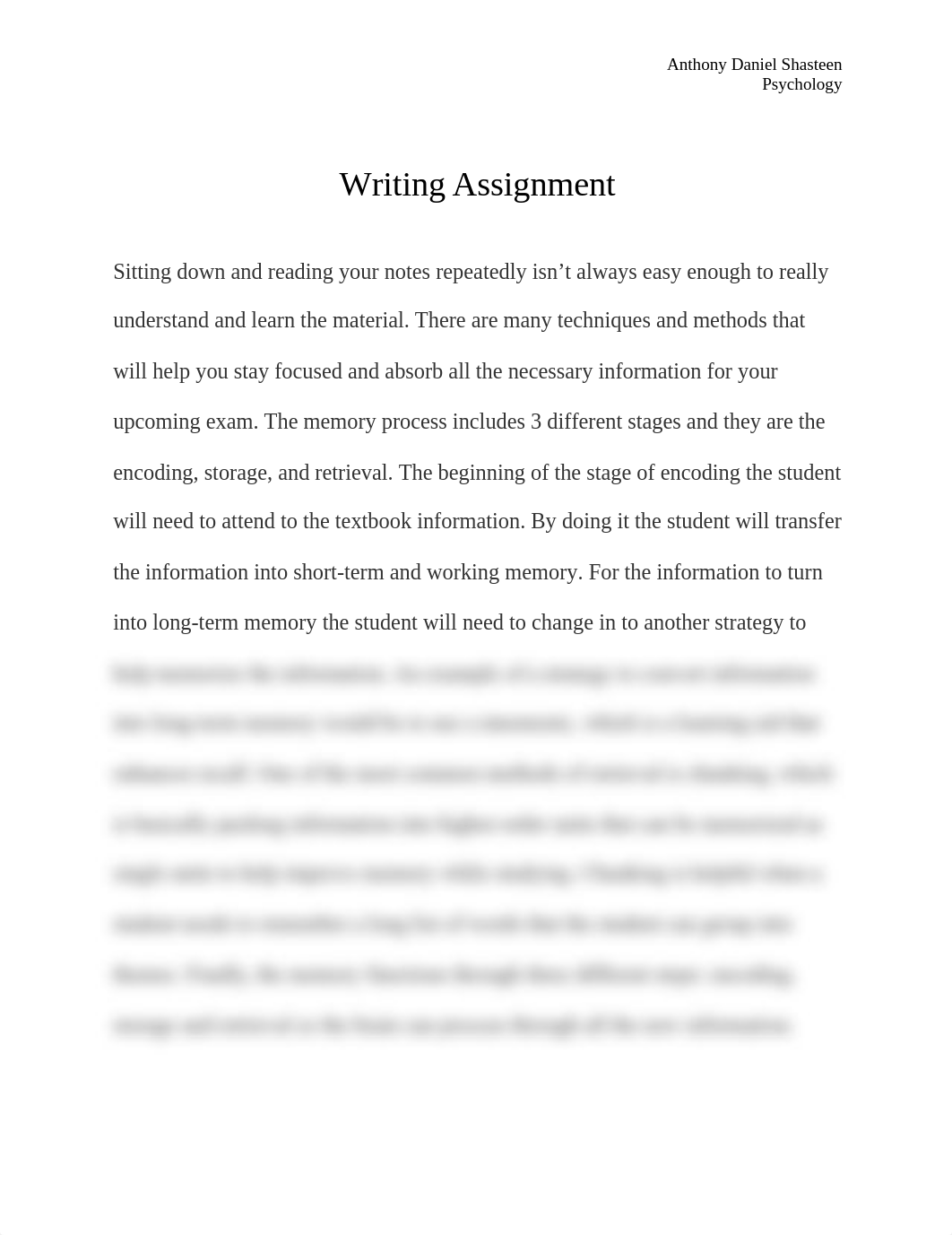 Psychology essay memory.docx_doavft0p7b4_page1