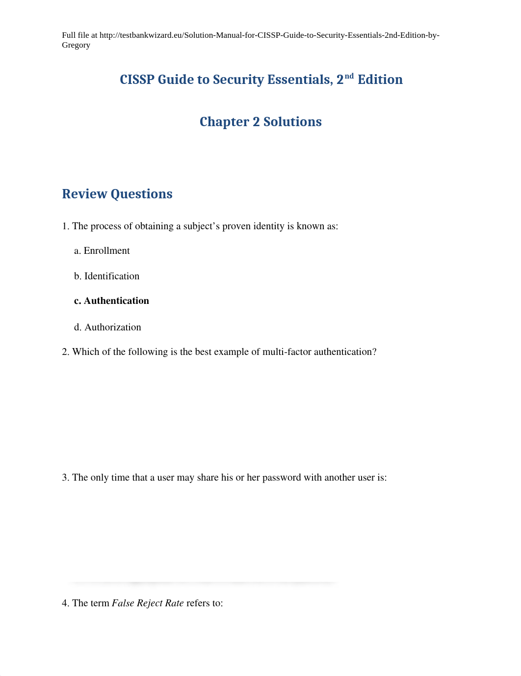 Solution-Manual-for-CISSP-Guide-to-Security-Essentials-2nd-Edition-by-Gregory_doawtg0g4rr_page1