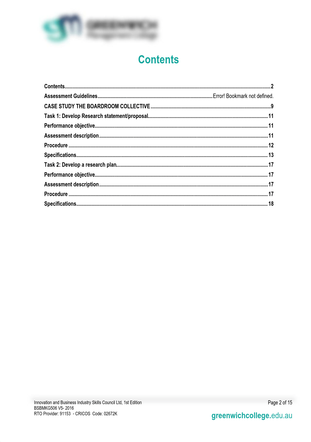 Assessment- BSBMKG506.pdf_dob0955rc01_page2