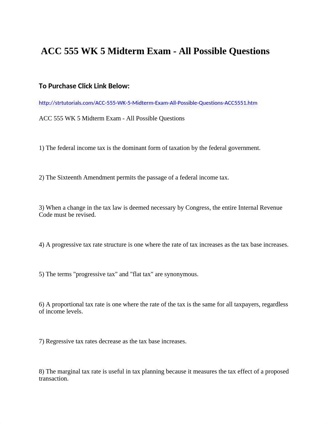 ACC 555 WK 5 Midterm Exam - All Possible Questions_dob87gl8vq7_page1