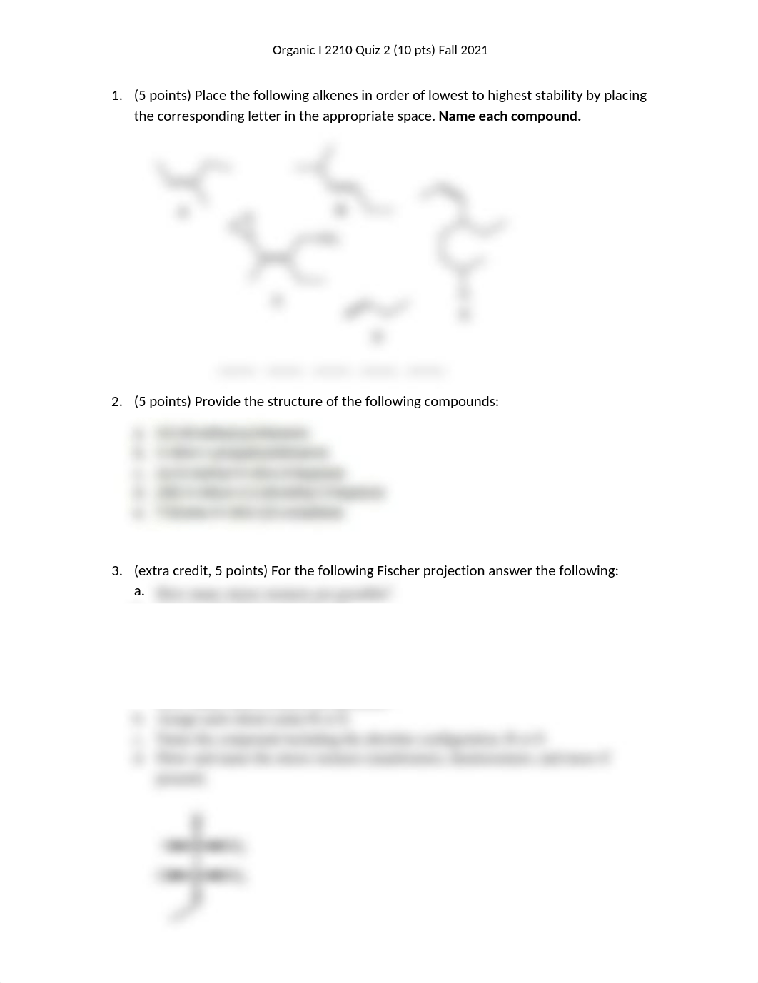 ORGANIC I 2210 QUIZ 2 (10 PTS) FALL 2021 (1).docx_dob97vk3tn6_page1