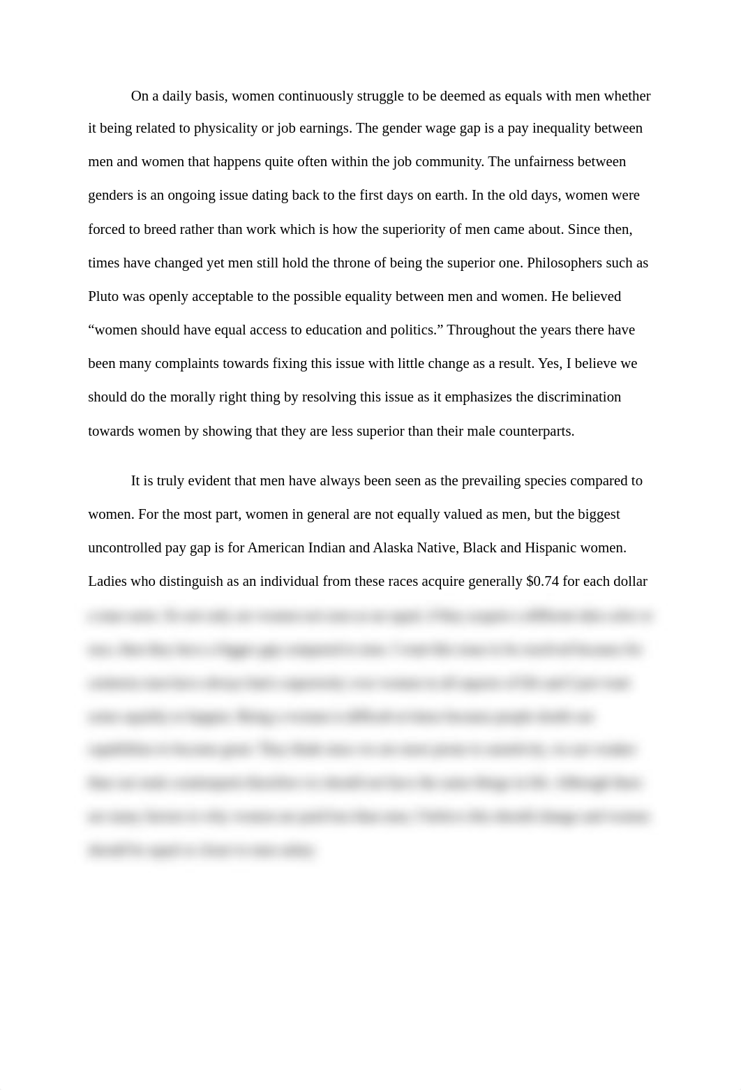 Gender Wage Gap Essay Ethics.docx_dobicppldbm_page1