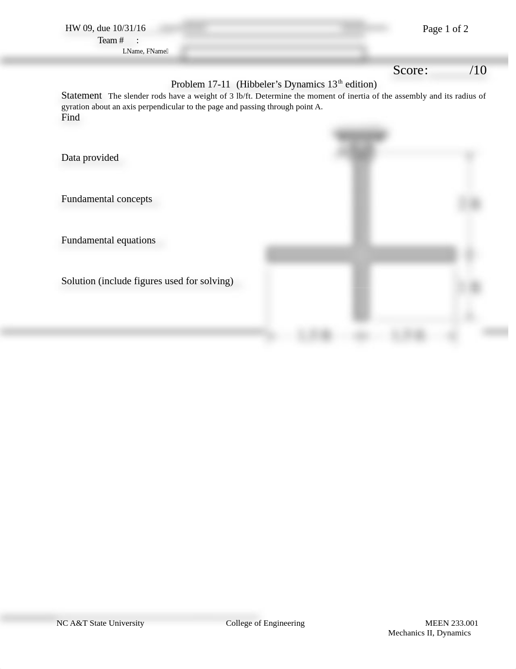 HW 09_2016-10-31_Mass moment of inertia(1)_dobqigvdd5g_page1