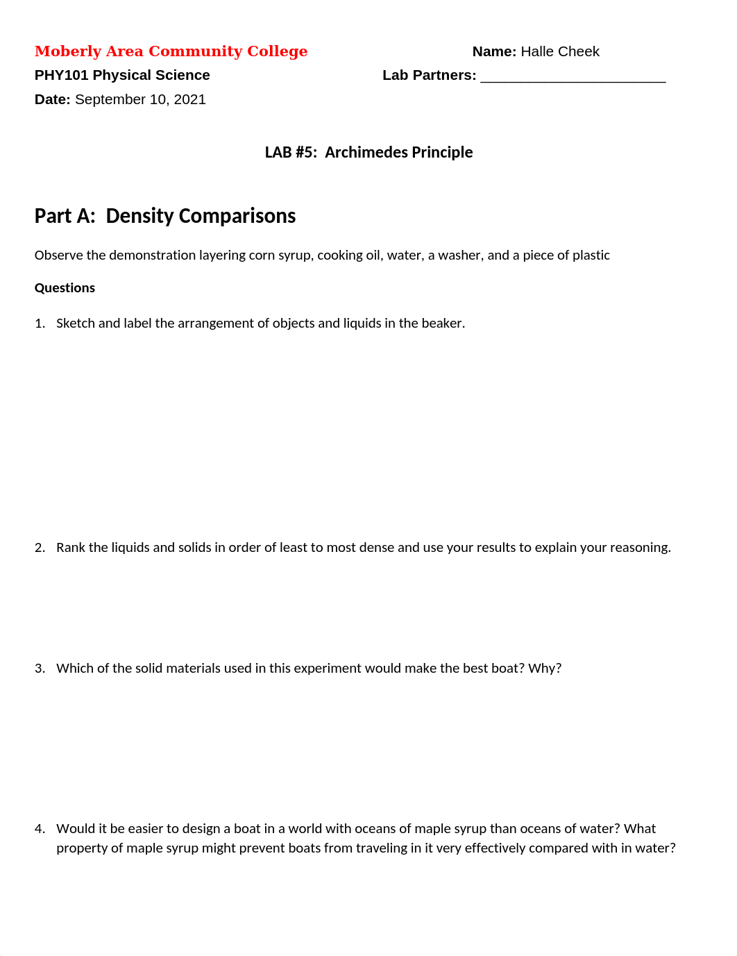 PHY101 Lab 5 Archimedes Principle Fall 2021.docx_dobzbswsnvs_page1