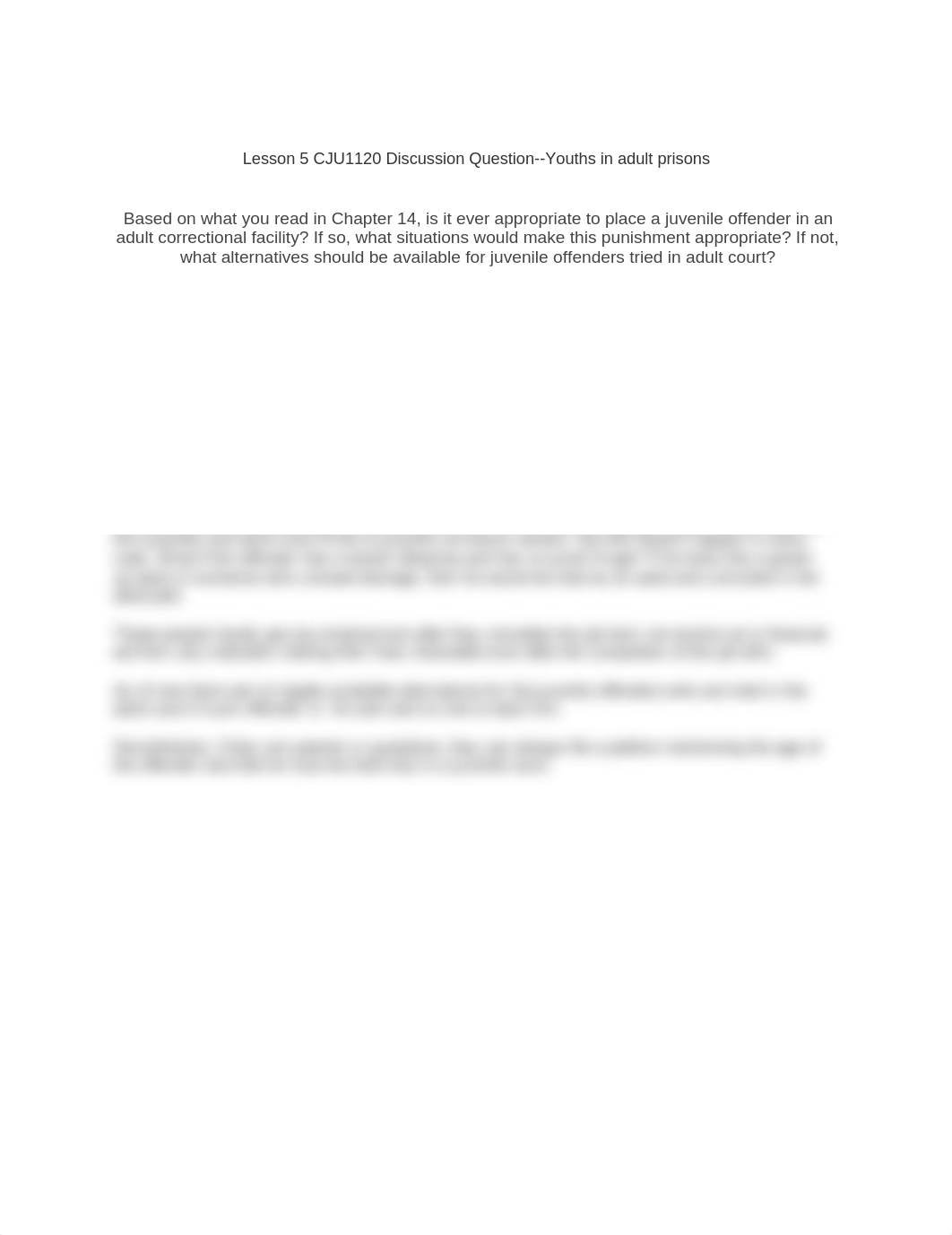 Even as the law clearly states that juveniles must be kept and tried in juvenile correction center.d_doccsxlg4yu_page1