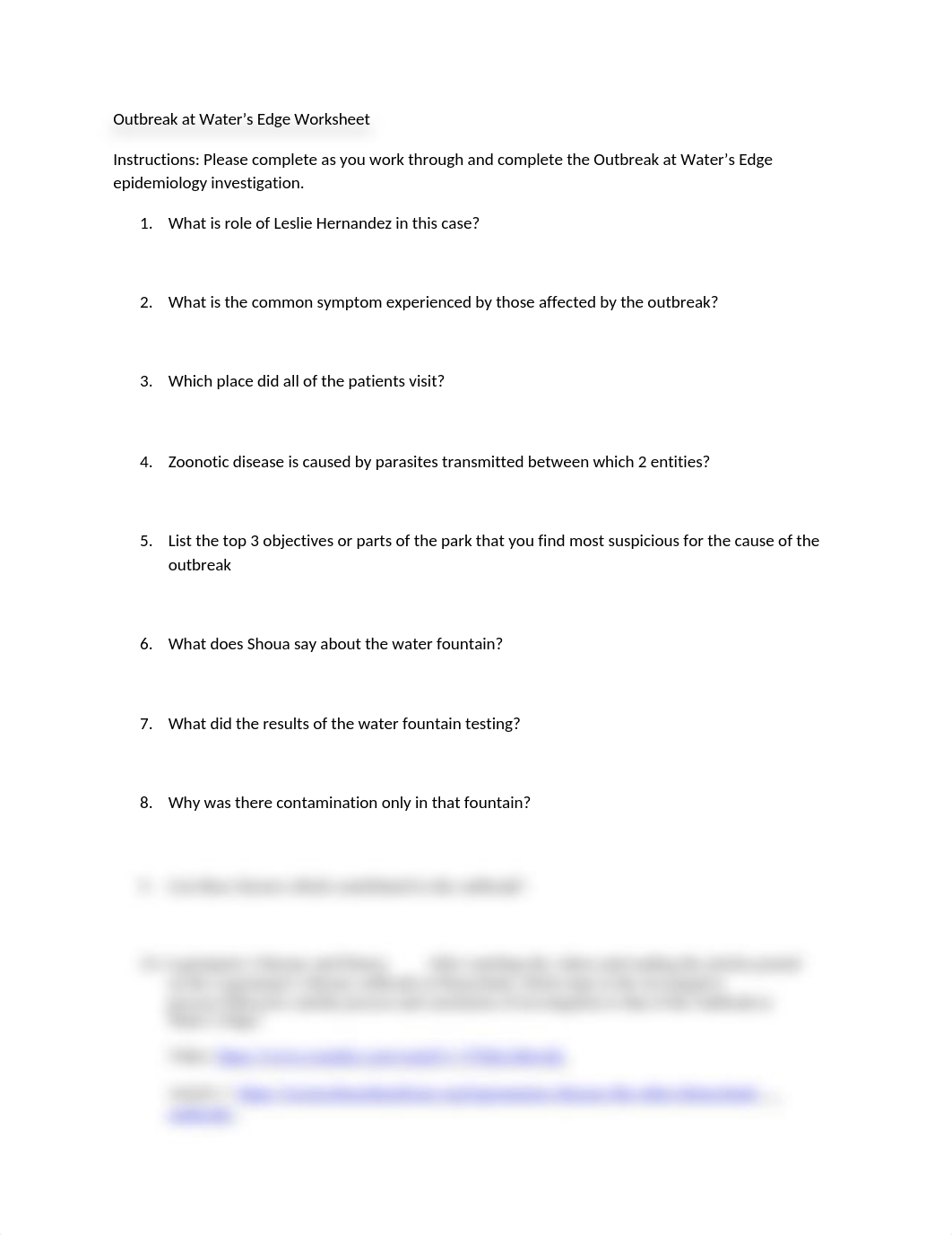 Outbreak at Water's Edge Worksheet.docx_docgmep6yqv_page1