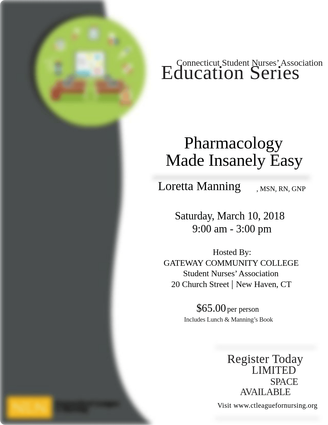 3-10-18 Pharmacology Made Insanely Easy Workshop Flyer(1).pdf_docjg2mfc15_page1