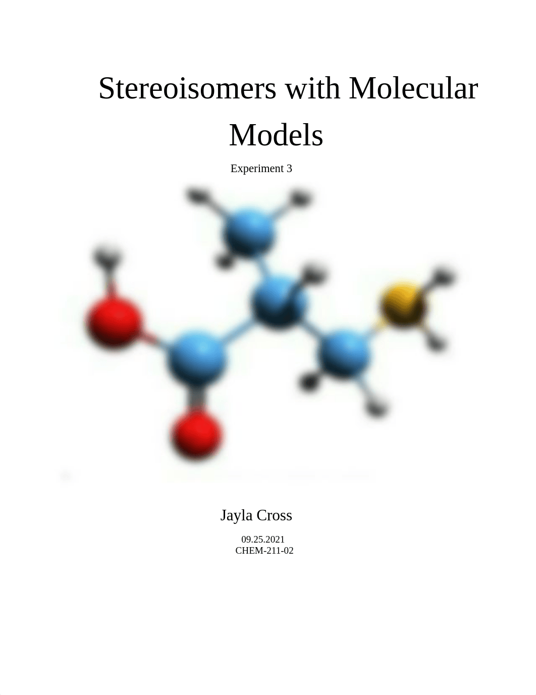 Experiment 3 Stereoisomers with Molecular Models (1).docx_doco68facac_page1