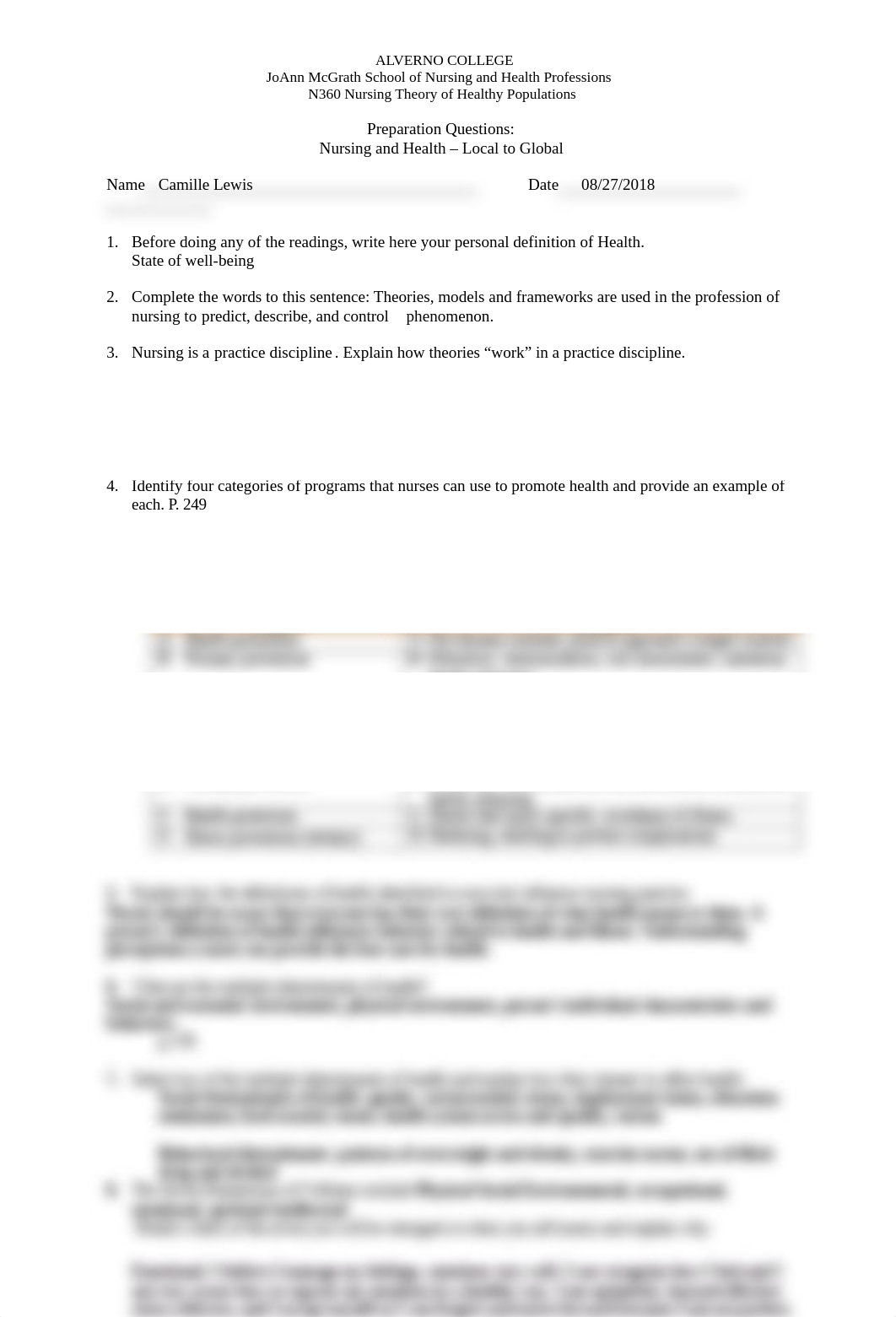 N360- Unit 1 STUDY QUESTIONS - Nursing  Health - Local to Global-2.doc_docqj85xmc7_page1