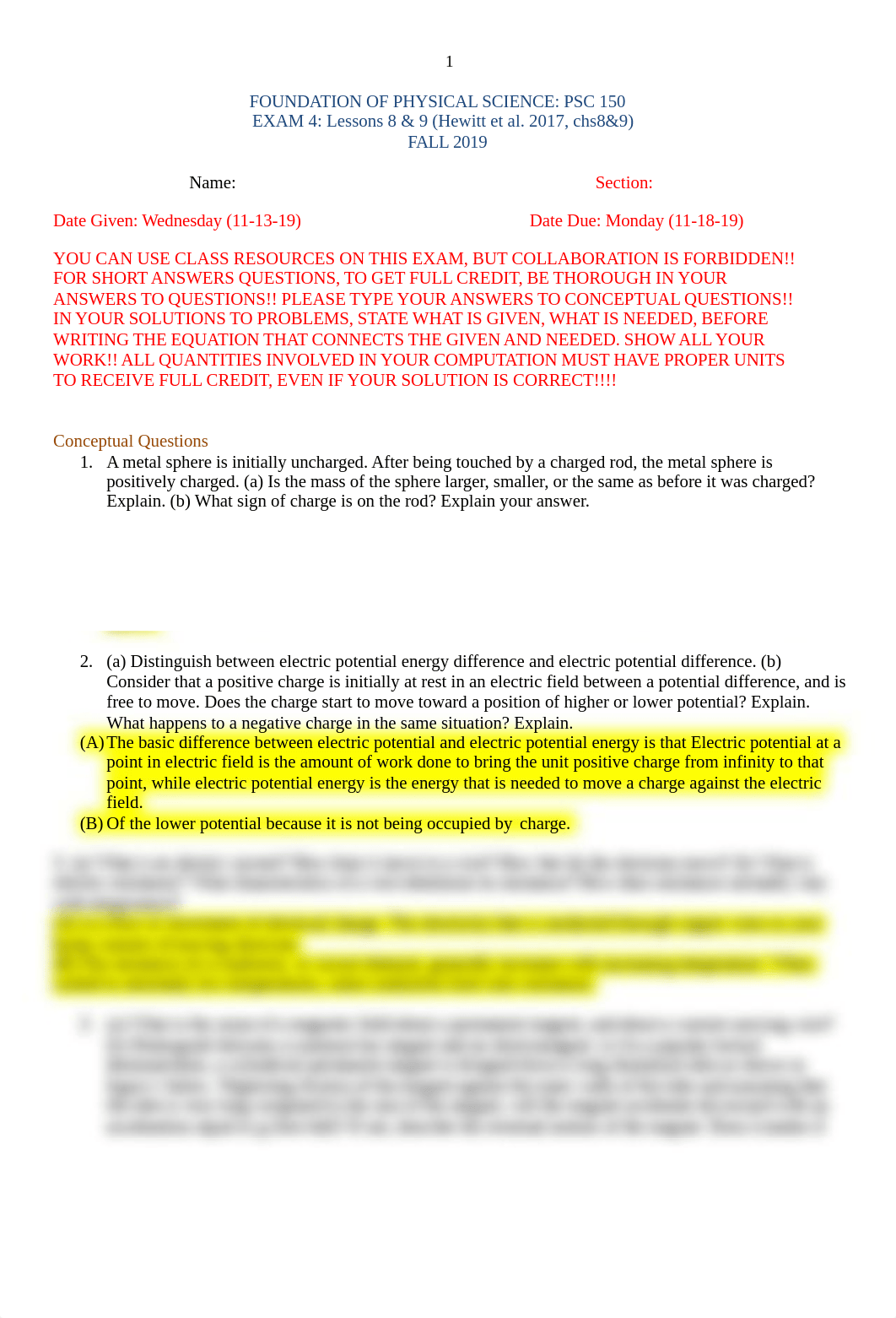 PSC 150 Exam 4-Lessons8&9(1) (1) Andrew Bratton Complete.docx_docqpw3p6eh_page1