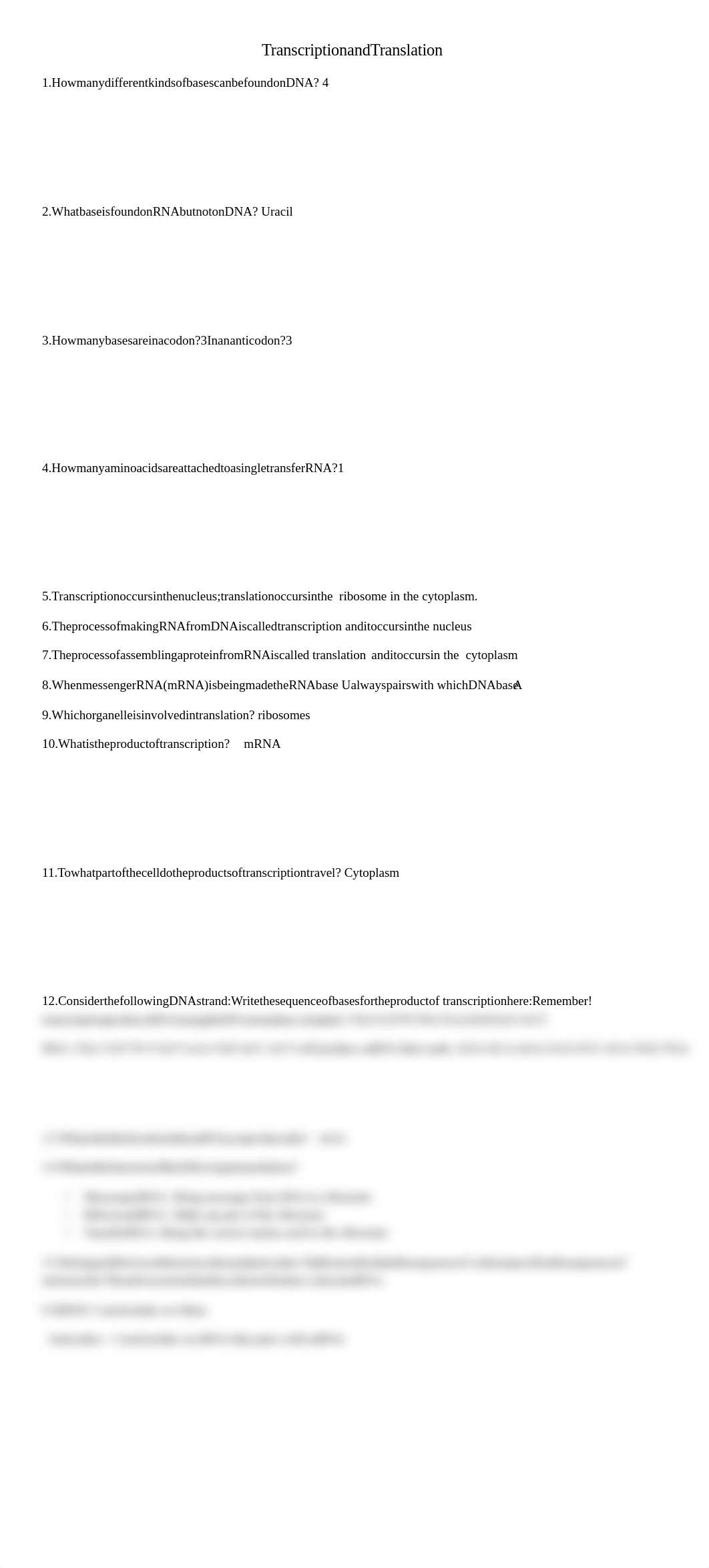 Transcription and Translation worksheet.docx_docqs3nm4ia_page1