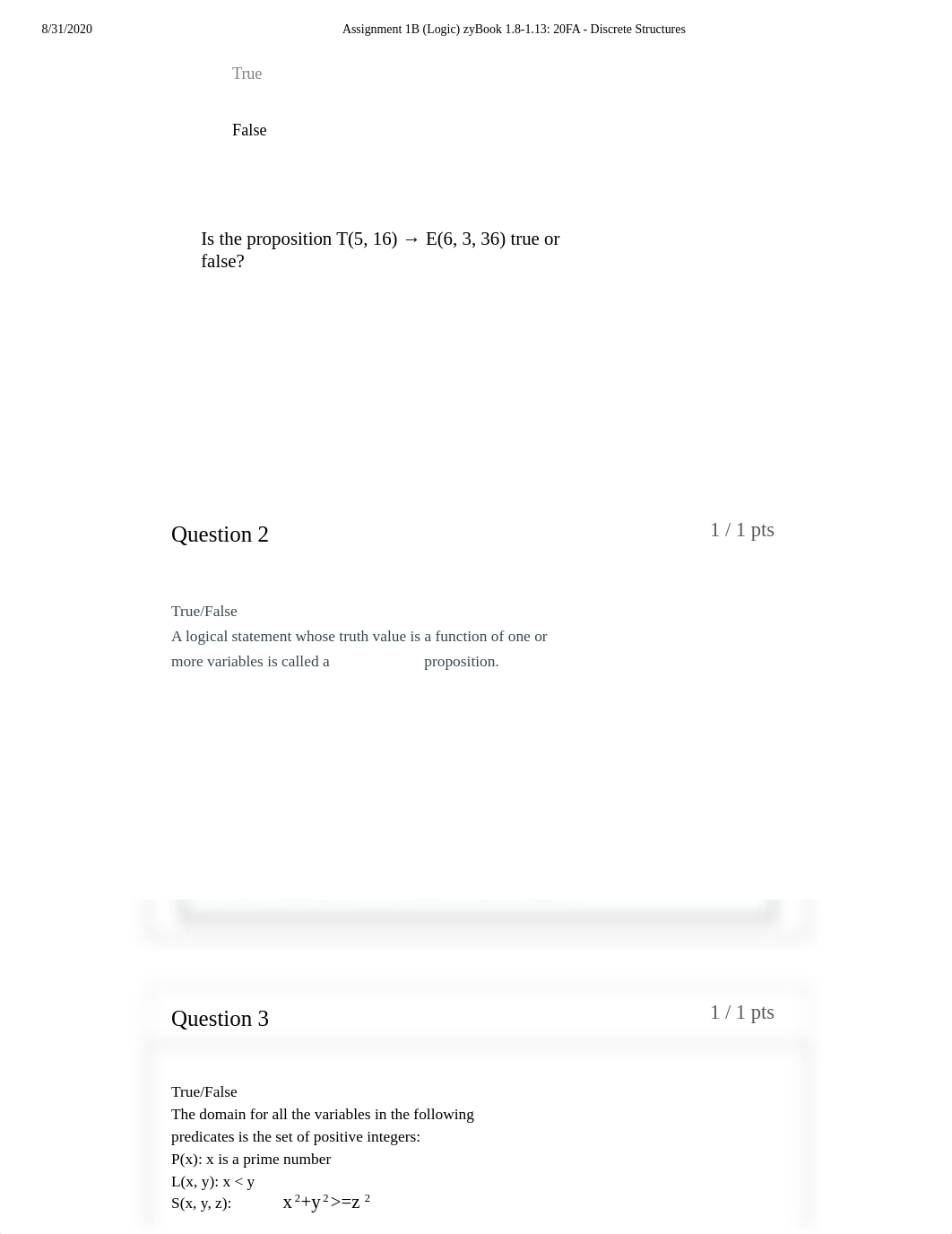 Assignment 1B (Logic) zyBook 1.8-1.13_ 20FA - Discrete Structures2.pdf_dod5vlrpk9y_page2