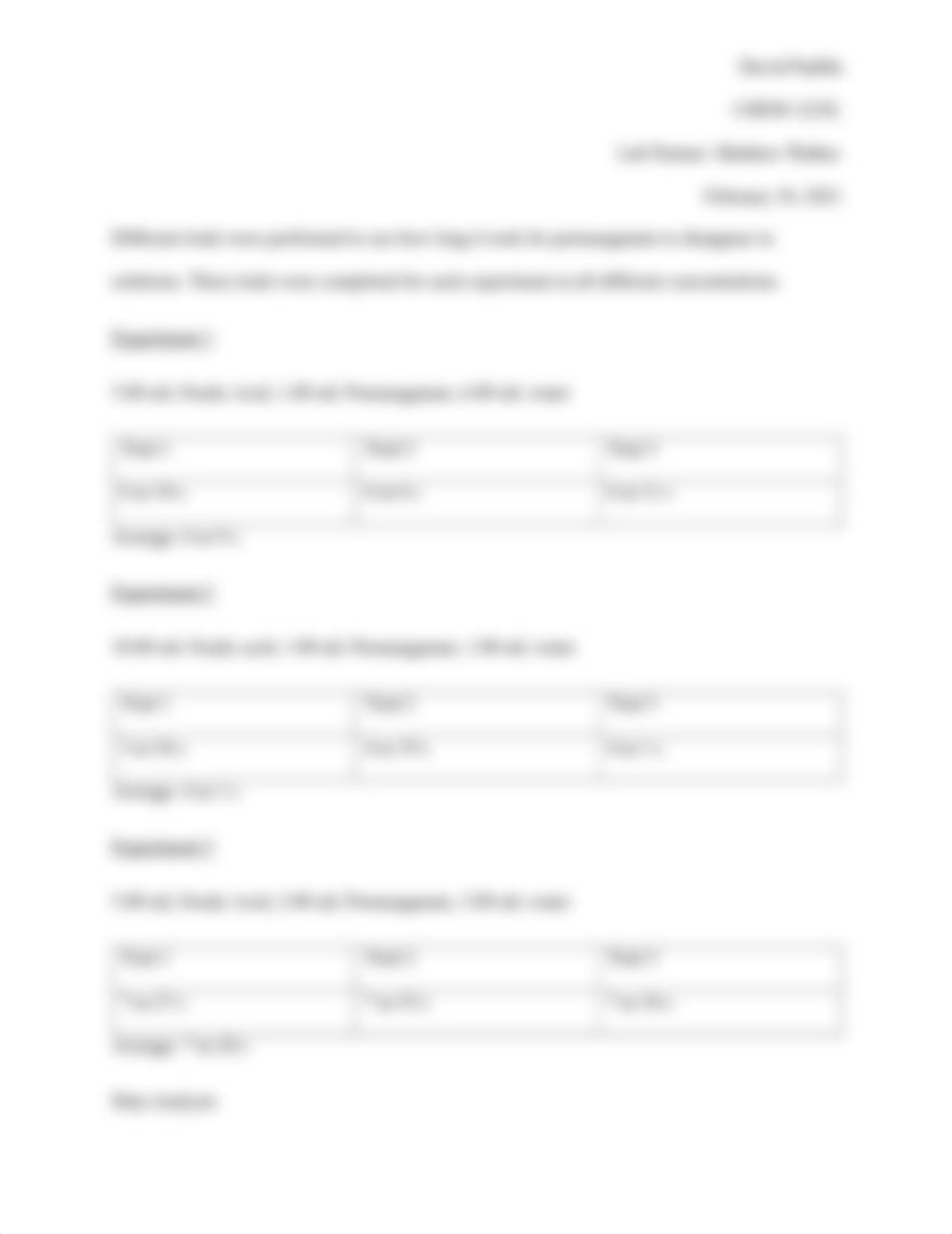 Determination of Rate Law for Oxidation of Oxalic Acid by Permanganate Lab Report-converted.pdf_dodf2tb1nk7_page2