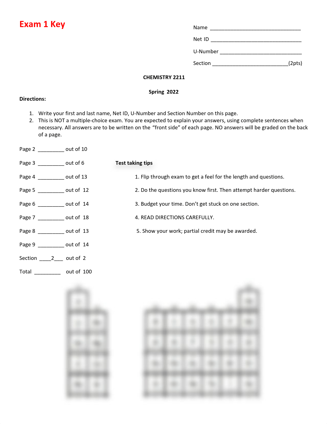 2022 Spring CHM2211 Exam 1 Key.pdf_dodonb6hjo8_page1