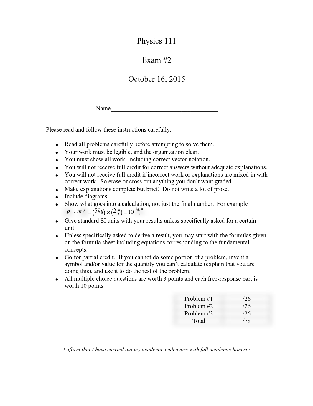 Phy111 Test 2 Fall 2015_dodre9av3ph_page1