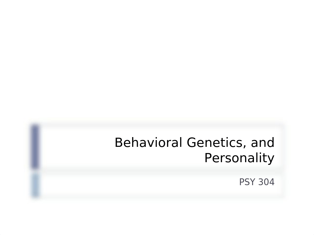 Behavioral Genetics and Personality NEW_dodtl294chy_page1