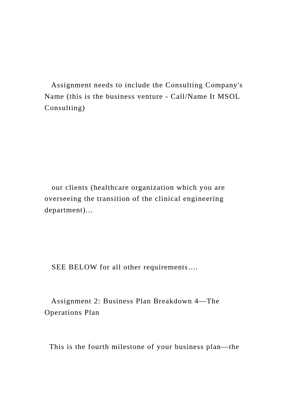 Assignment needs to include the Consulting Companys Name (t.docx_dodv0exe9hy_page2
