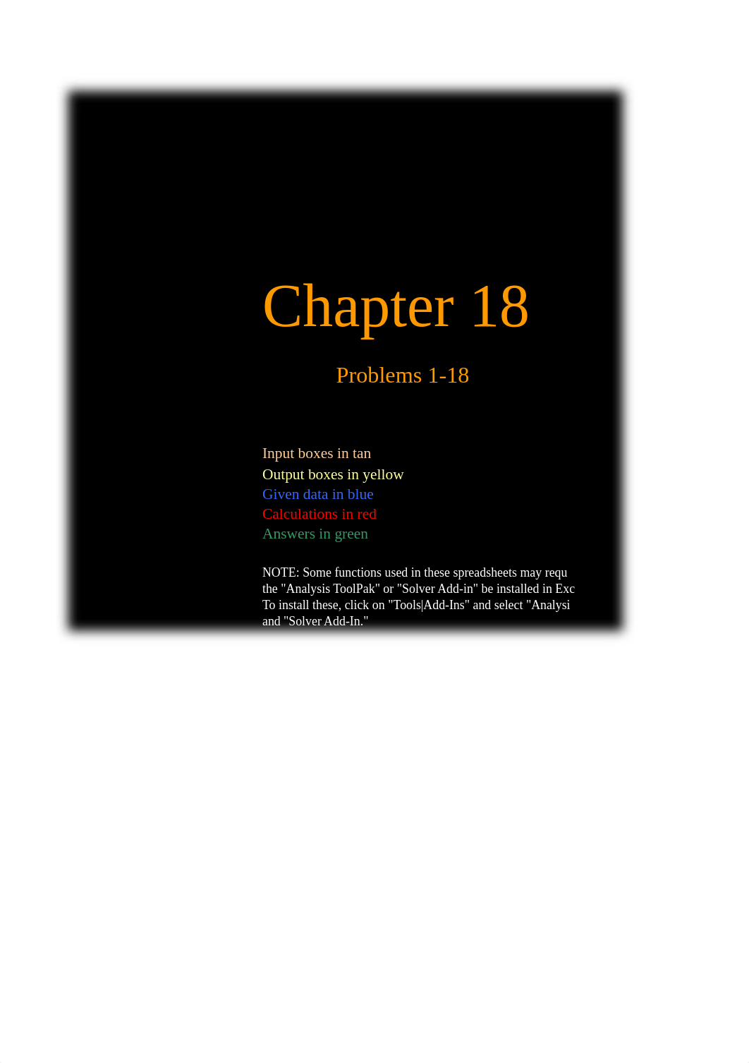 End of Chapter 18 Problems 118.xlsx_doe0l8vrhzk_page1