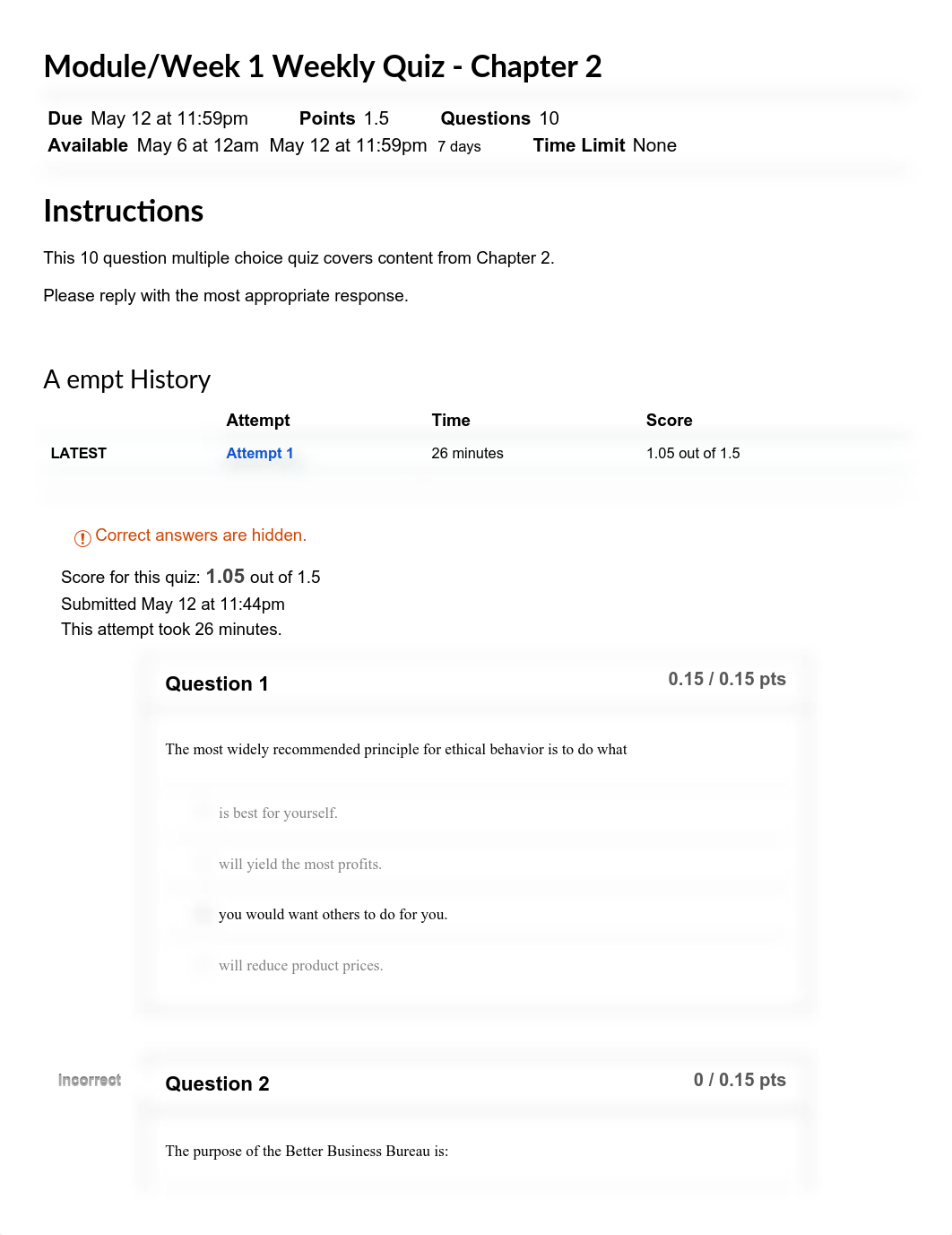 Module-Week 1 Weekly Quiz - Chapter 2- ...-2020-O05, ENT-2020-O05, ENT-2020-O05).pdf.pdf_doe1swgehtq_page1