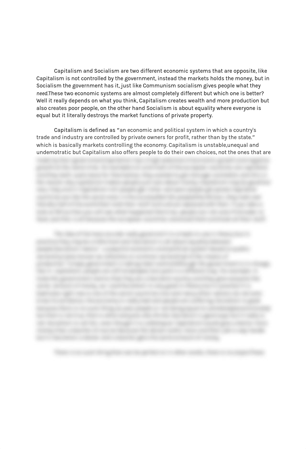 Capitalism and Socialism are two different economic systems that are o_doe5gxmvkno_page1