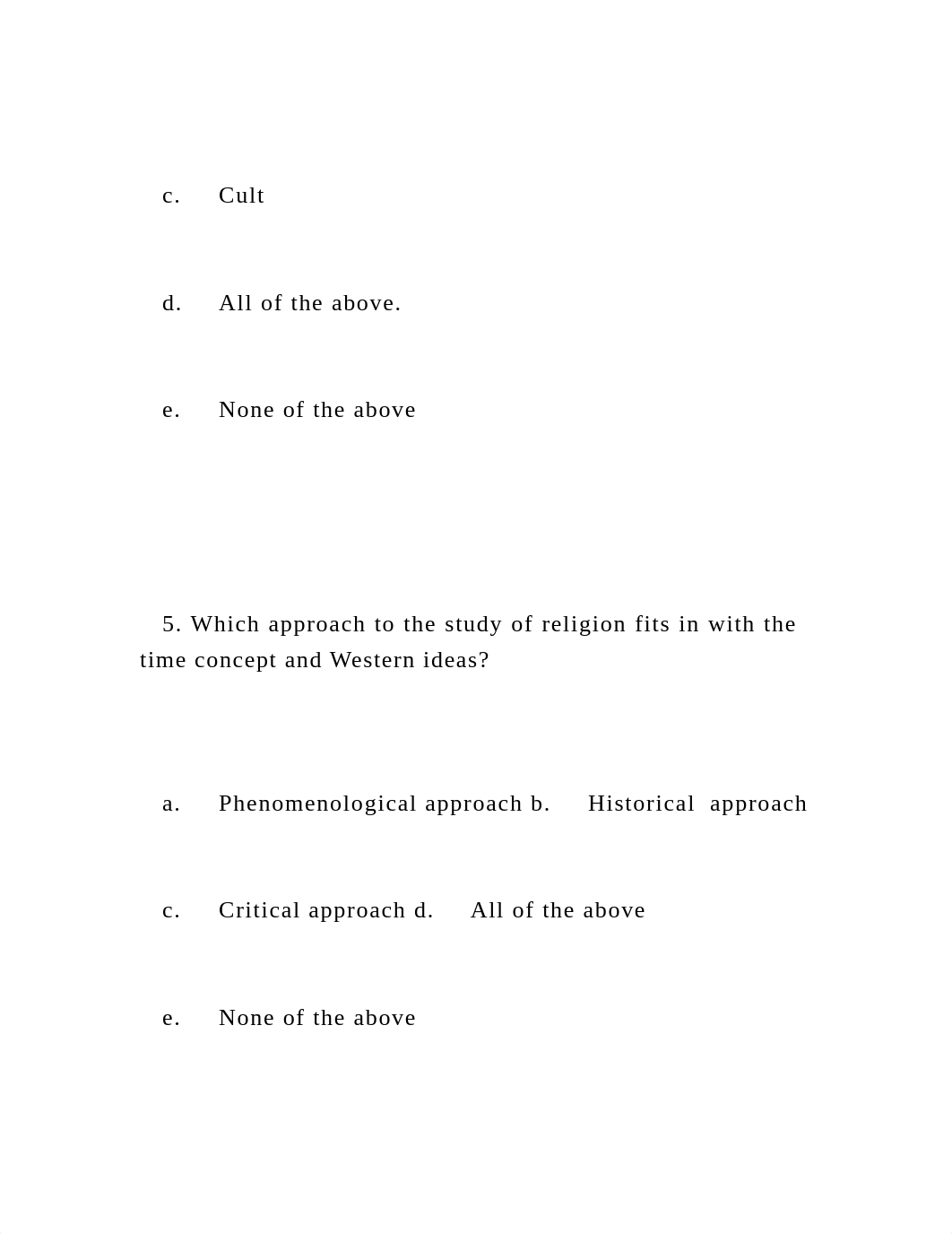 100 questions need correct answers... world.religion.finalex.docx_doed38ddeh4_page5