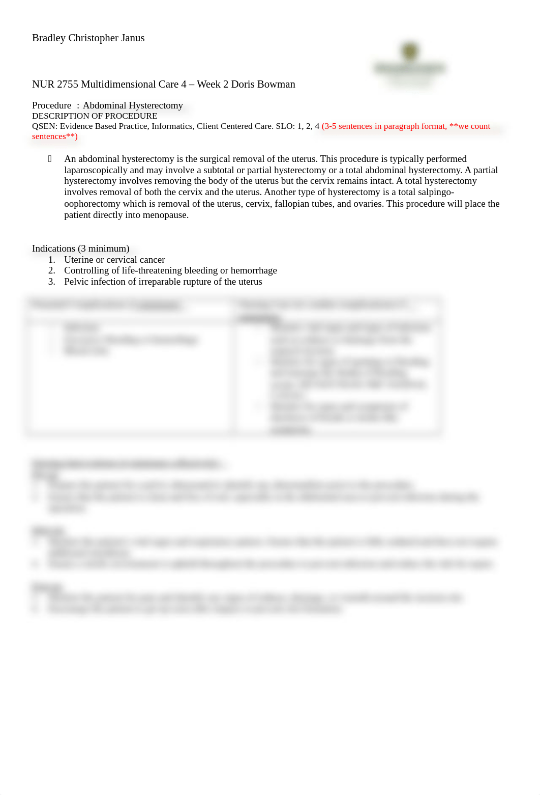 BJanus_Doris Bowman Procedure Template Abdominal Hysterectomy_04132021.docx_doeh2olr153_page1