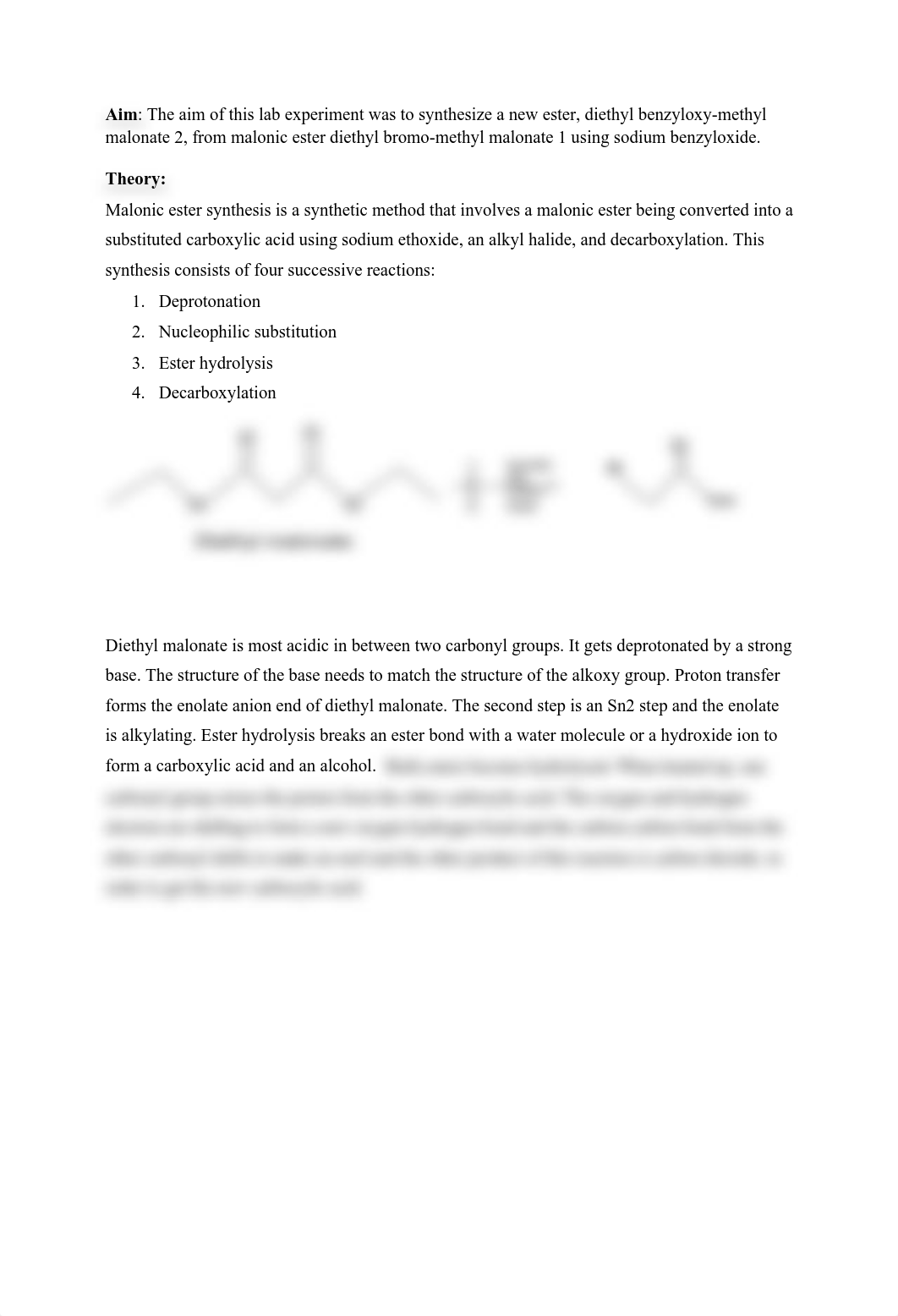 Garrison- Malonic Ester Lab Report.pdf_doeikeiapo0_page2