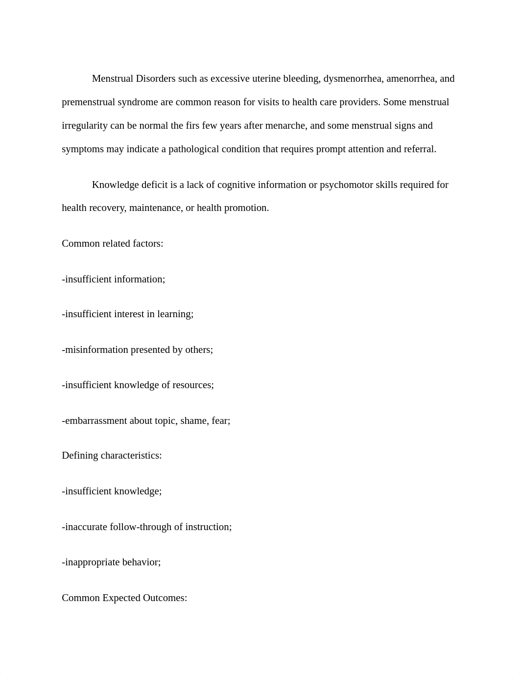 Menstrual Disorders such as excessive uterine bleeding.docx_doeir761sin_page1