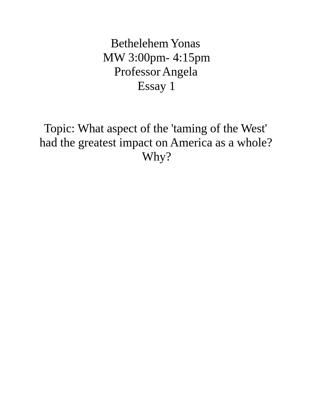 Taming of the West essay.docx_doetx5tvwn2_page1