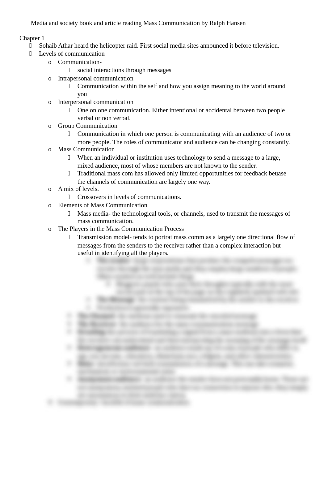 Media and society book and article reading Mass Communication by Ralph Hansen.docx_dof05pexvc7_page1