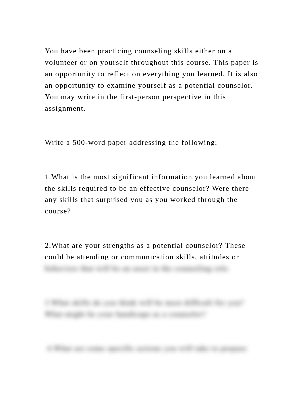 You have been practicing counseling skills either on a volunteer or .docx_dof8ni9v8h6_page2