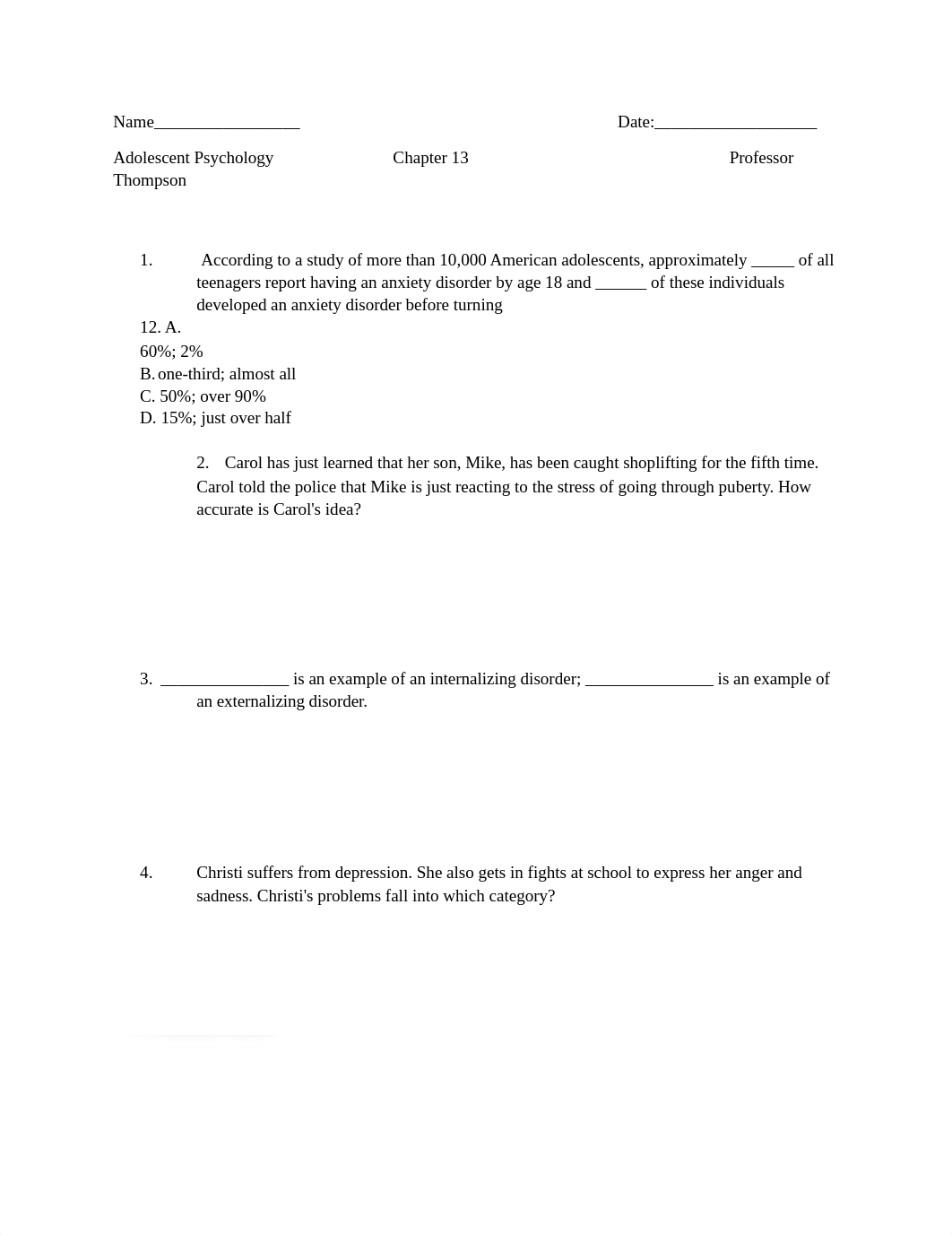 Adolescent psy chapter 13 multiple choice exam without answers.docx_dofcpphlvuj_page1