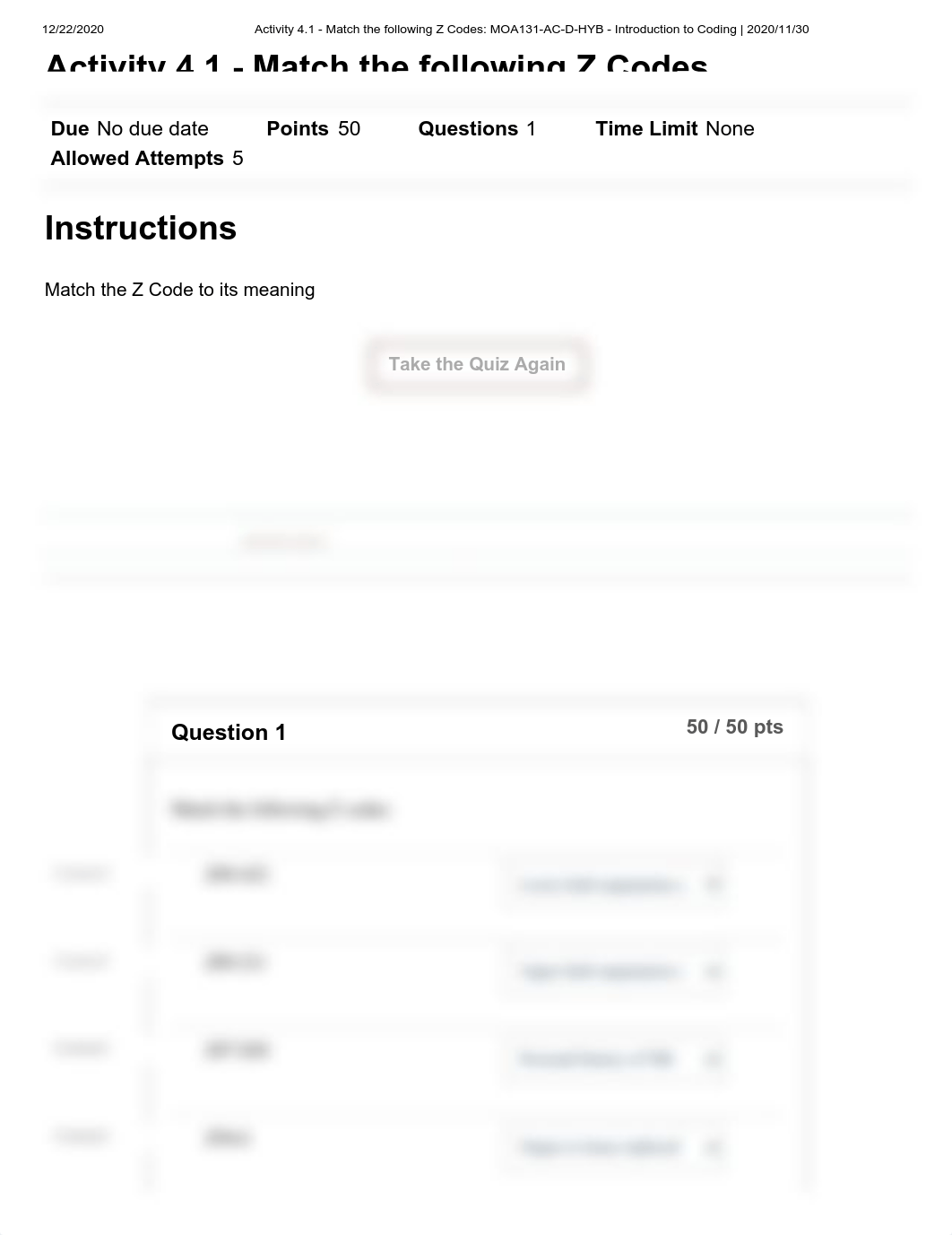 Activity 4.1 - Match the following Z Codes_ MOA131-AC-D-HYB - Introduction to Coding _ 2020_11_30.pd_dofe10zpm4k_page1