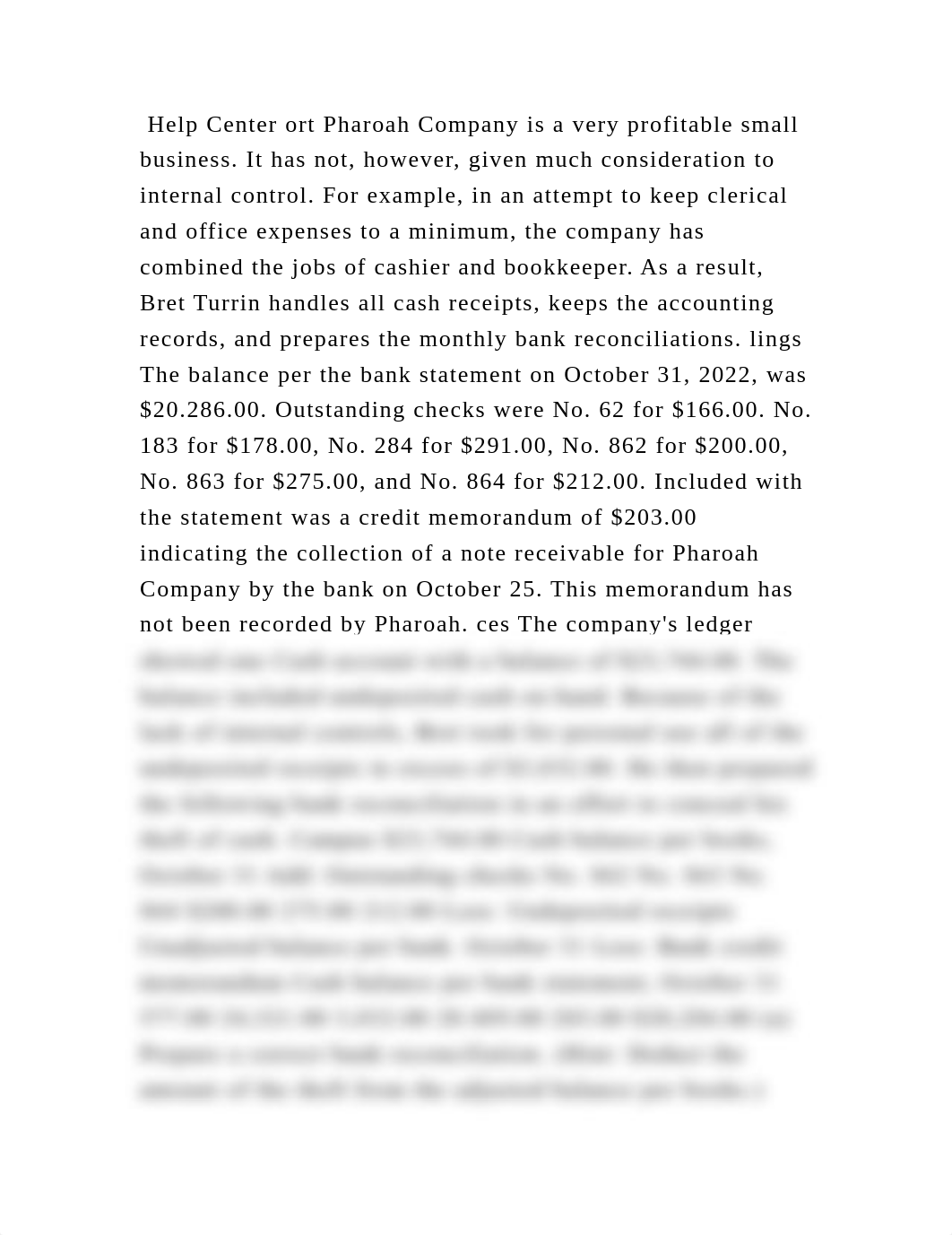 Help Center ort Pharoah Company is a very profitable small business. .docx_doffp11r3lv_page2